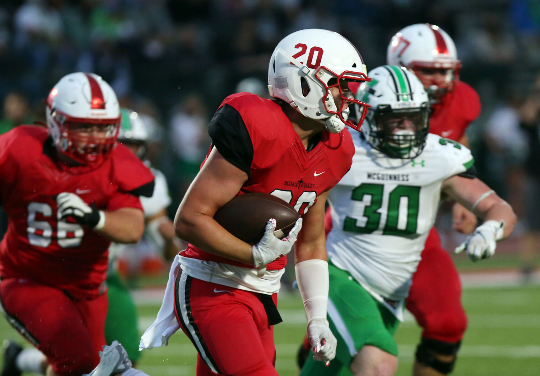 Bishop Kelley 35, OKC McGuinness 21